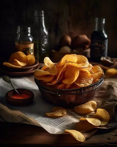 Chips croustillantes nature
