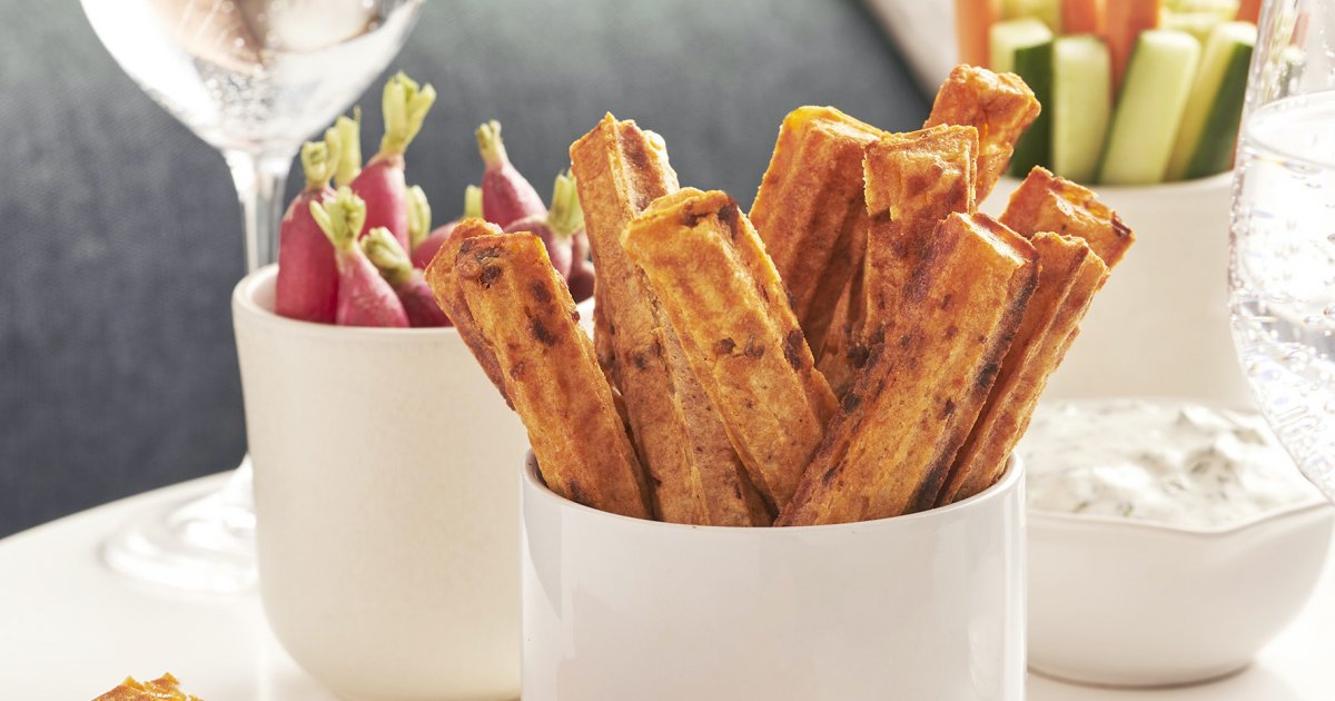 Churros salés Crackitas apéritif